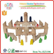 EZ1106 укомплектован 108 штук Solid Wood Rome Style Kids Большие строительные блоки
